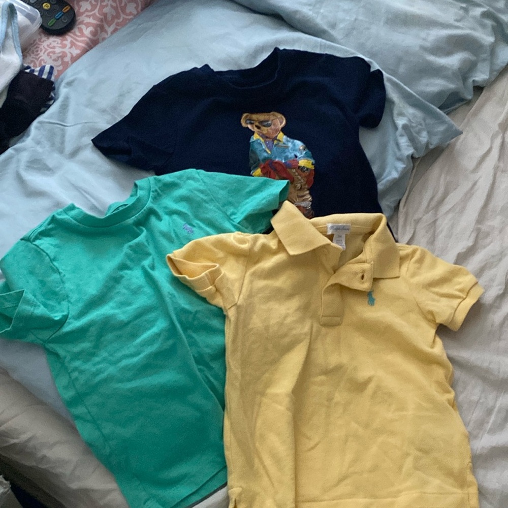 Ralph Lauren kid shirts